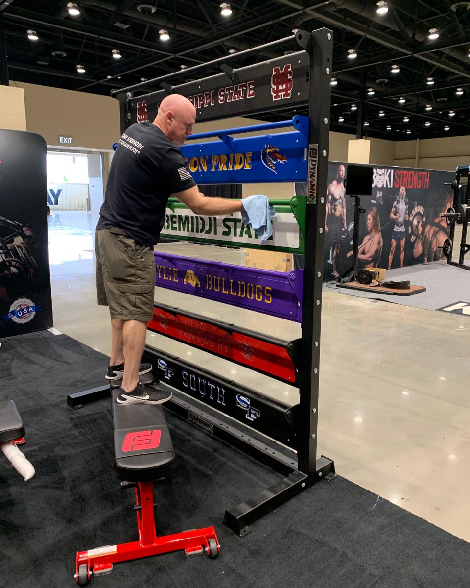 DynamicFandS's tweet photo. Our Dynamic Team is ready to go!
Stop by our space and say hi!
@theCSCCa @csccamonthly
#CSCCa #CSCCa2022 #DynamicFitnessAndStrength #MoreStrengthPerSQFT https://t.co/tbMmGdq9nE