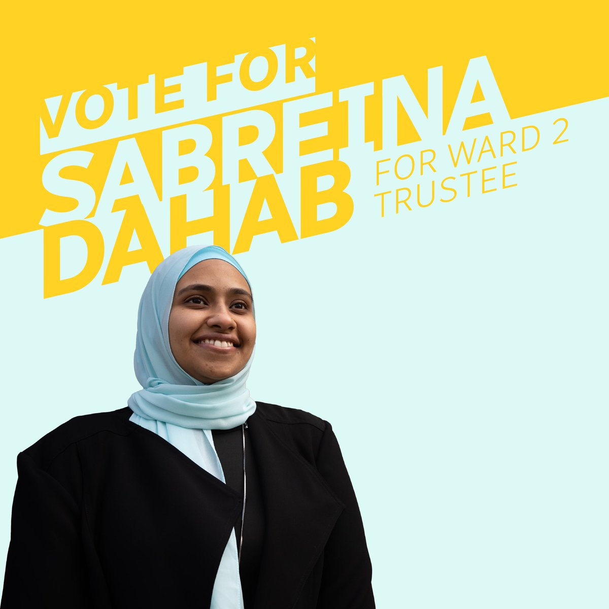 sabreina_dahab's tweet photo. I’m so excited to be announcing my candidacy for @HWDSB Ward 2 Trustee.

These systems aren’t working. Students and parents are being ignored. We need new leadership. 

Stay tuned for more information.

#hamOnt #hamontvotes2022 #hamiltonvotes2022 https://t.co/S2rdfxxaT6