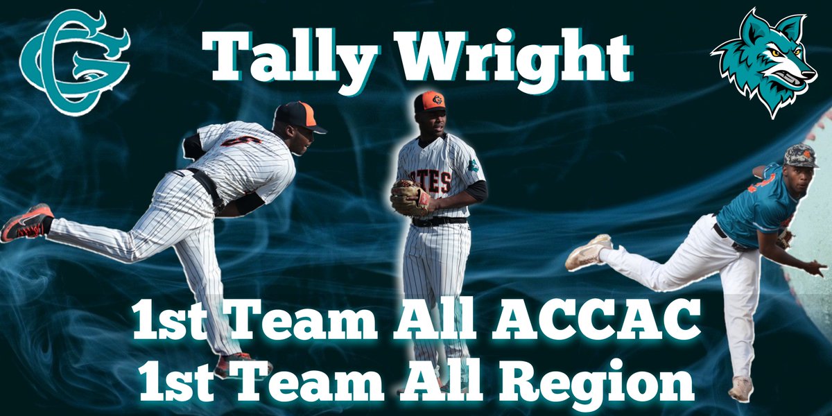 Yotes picking up some accolades for their work this season. Congratulations to Tally Wright, 1st Team All ACCAC and 1st Team All Region