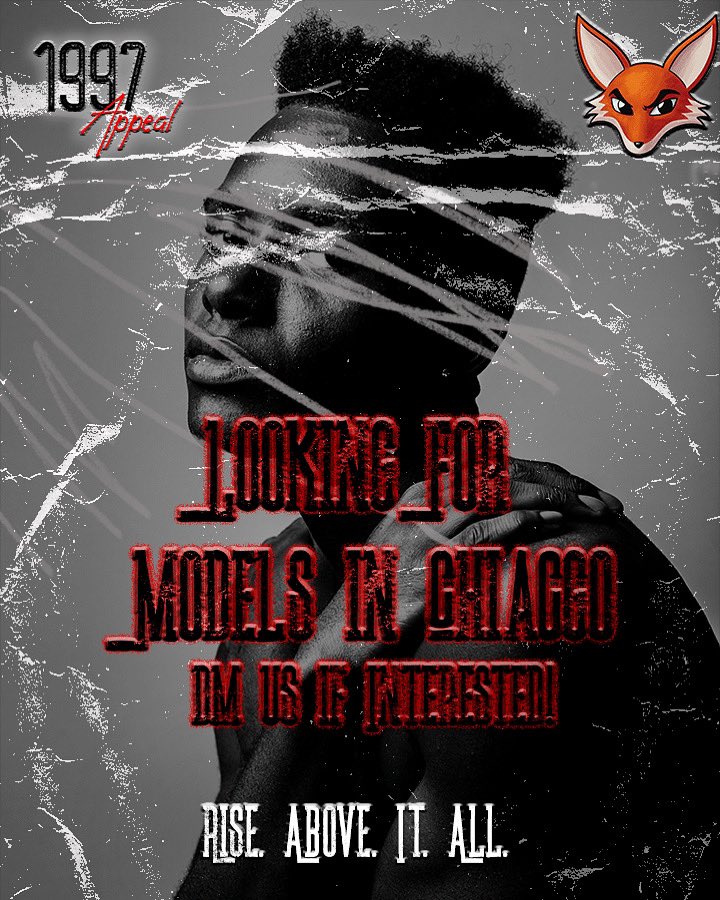 Looking for models in Chicago 🦊Hit us up if you are interested 🙏🏾

#Models #fashion #streetwearbrand