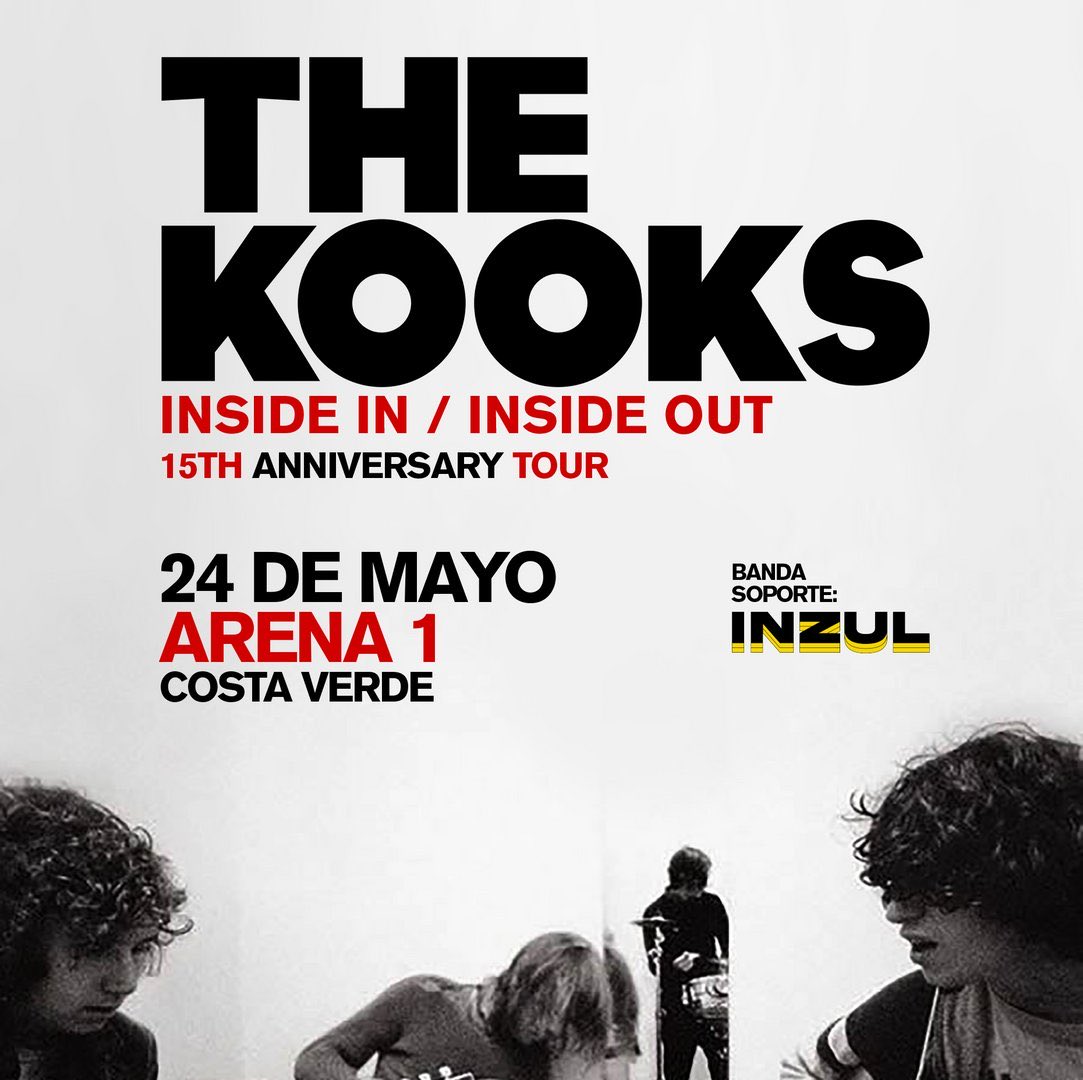 francolarosas's tweet photo. ¡A menos de 1 mes para ver a @thekooksmusic, una de mis bandas favoritas, junto con @klanir_ ! 🎫 https://t.co/ndKLiPghlT