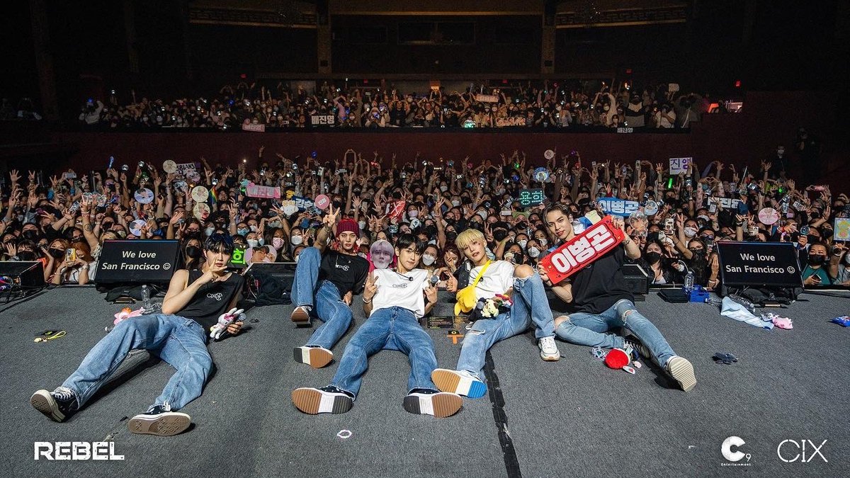 INTL_CIX's tweet photo. 220503 | CIX 1st Concert <REBEL> in SAN FRANCISCO Photos 📸
#CIX #CIXinSF #CIXinBERKELEY https://t.co/qL6oo2Honm