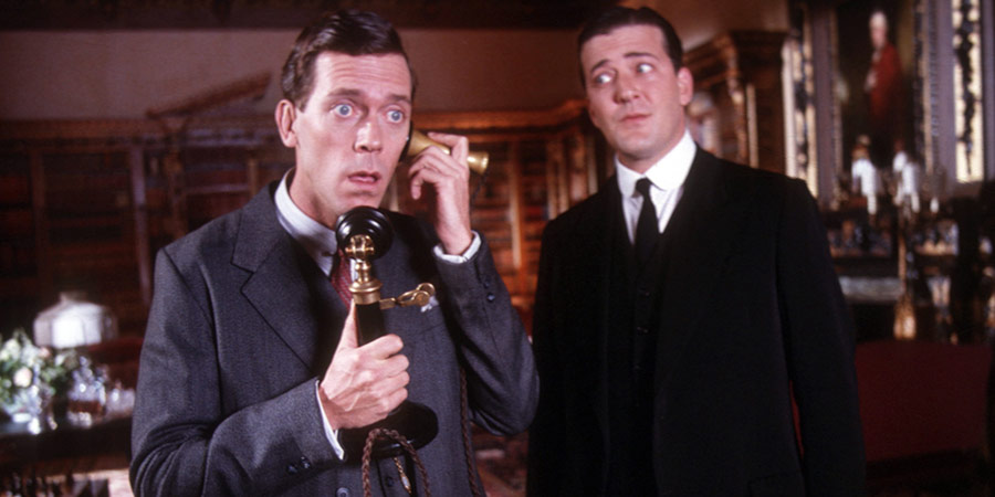 BritishComedy's tweet image. [Recap:] A look back at Jeeves And Wooster, the 1990s ITV series with Stephen Fry and Hugh Laurie: bit.ly/3xLVlJt
