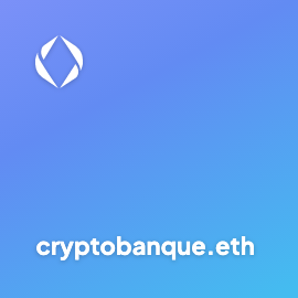 Marky_MarkFi's tweet photo. Nom de domaine incontournable pour LA future #cryptobanque européenne
@sygnumofficial @CoinhouseHQ @WeAreSEBA @swissborg @Swissquote @BitcoinSuisseAG @Ledger
https://t.co/tQIiTkr4Qz
#ens #Web3 https://t.co/KtOzzCdMMq