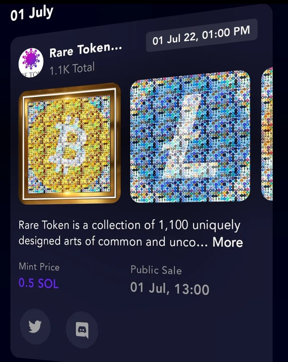 TokenRare's tweet photo. Our Project was featured on the front page of @aliensapp 👾 today
🚀🚀🚀
#aliensapp #crypto #defi #NFTdrop #NFTGiveaway #nftdiscoveries #NFTCommmunity #nftdiscord #NFTWhitelist #nftcollector #nftart #NFTs #solanartnft #sol https://t.co/TmYjiooxHm