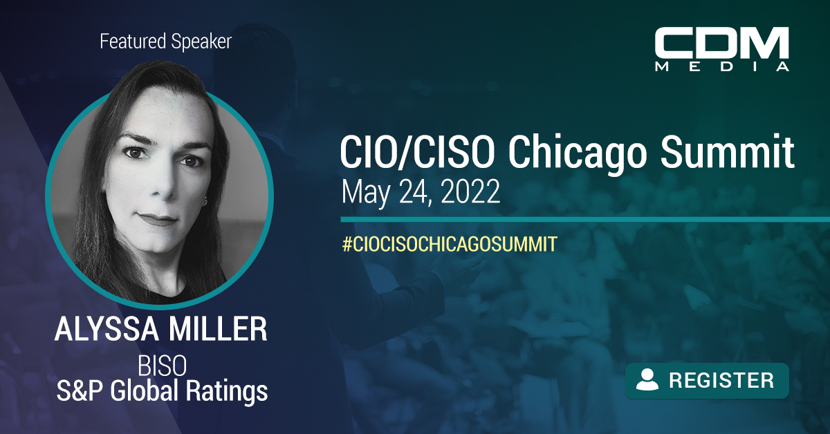 CDMmedia's tweet photo. π’ We're excited to announce π‘οΈ@AlyssaM_InfoSec, BISO with @SPGlobalRatings will speak for the 2022 #CIOCISOChicagoSummit
View Agenda: https://t.co/iZJPoo9Dct
Register now: https://t.co/3m0wHznyOH #cios #cisos #security #cdmmedia #digitaltransformation https://t.co/biKBwnsSHh
