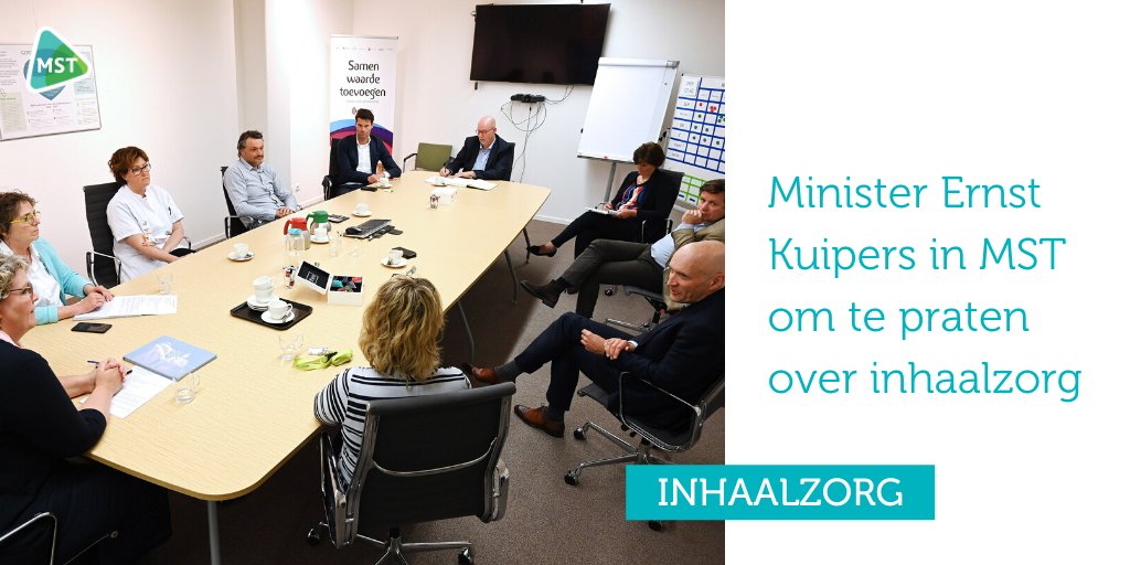 Minister Ernst Kuipers (<a href="/ministerVWS/">Fleur Agema</a>) bracht ons vandaag een bezoek om te praten over (inhaal)zorg. Hij sprak met een verpleegkundig specialist, arts, de medische staf en managers. [1/2]