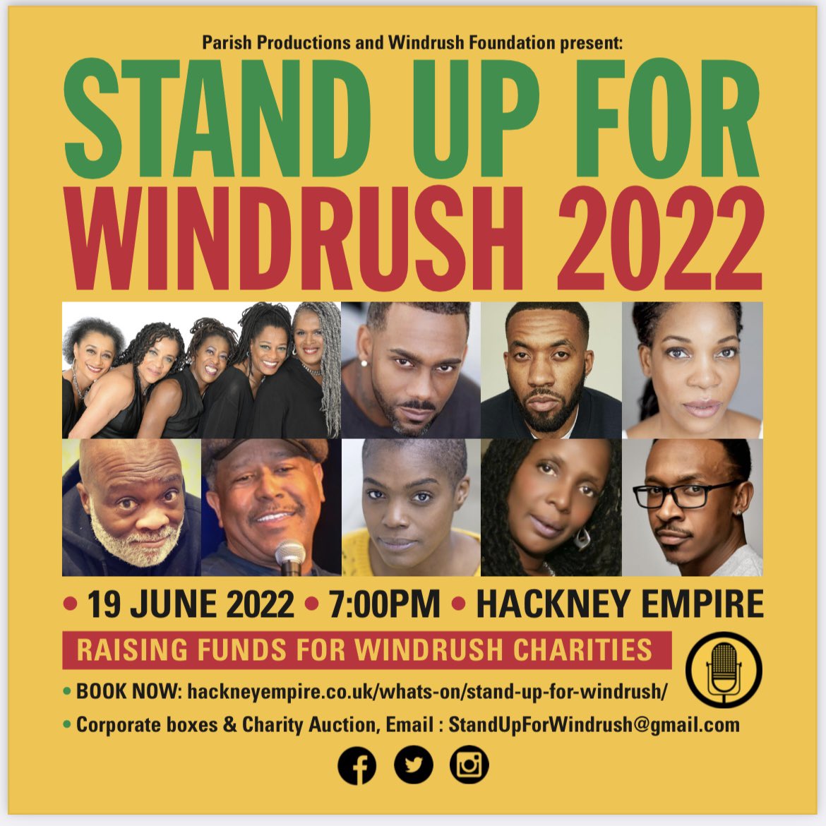 Come celebrate Black British talent and the contribution our forefathers have made to the UK. It is also a mark of support to those who are still waiting to receive compensation from the #WindrushCompensationScheme Arthur Torrington CBE of the #WindrushFoundation will be speaking