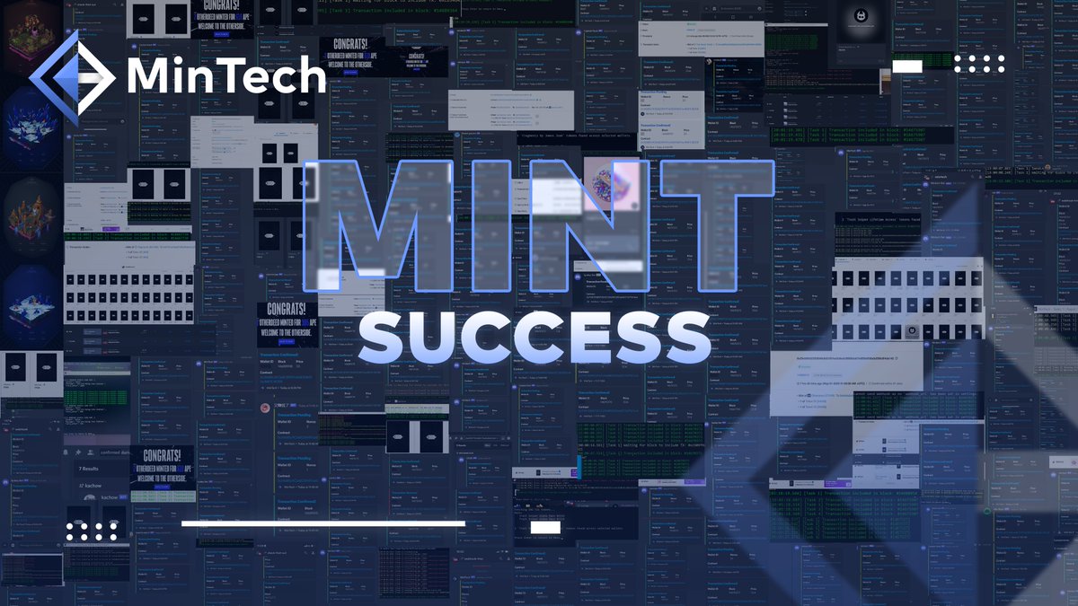 After successful months in Beta it's time to move into Public!🚀

The mint will happen on the 8th of May at the following times:

Whitelist: 12pm EST
Public: 3pm EST

Mint price: 0.4 ETH + 0.2/M

Like &amp; Retweet  for 3x Whitelist Spots🍀