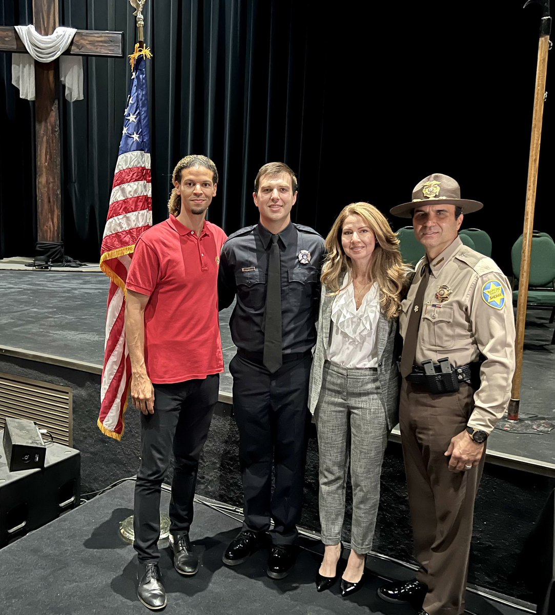 Penzone4sheriff's tweet photo. I could not be more proud than to see my son Austin graduate from the fire academy on Saturday. He has a servant’s heart and will be an outstanding firefighter. #peoriafire #servantleader https://t.co/yzqHbN9ctd