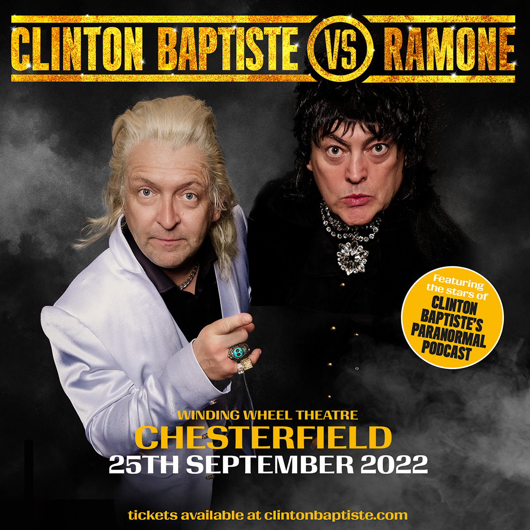 Well not long before  <a href="/RamoneTamine/">Ramone</a> and I begin our UK tour.  "CLINTON BAPTISTE Vs. RAMONE" You will love it.  Please go here for tix for one of the first shows CHESTERFIELD Sun 25th Sept. 
chesterfieldtheatres.co.uk/clinton-baptis…