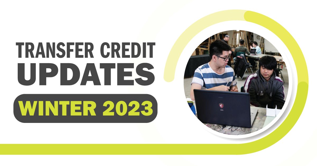 Centennial College on Twitter "Transfer credit policy update coming