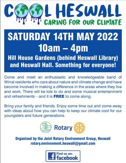 Looking forward to these events🌍🌻
#wirral #heswall 