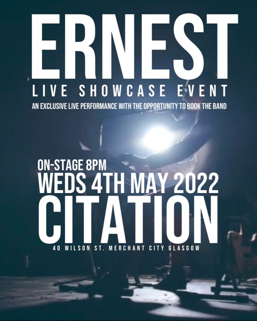 *LIVE SHOWCASE EVENT* This Weds at <a href="/CitationGla/">Citation Glasgow</a> DM to get on the guest list.