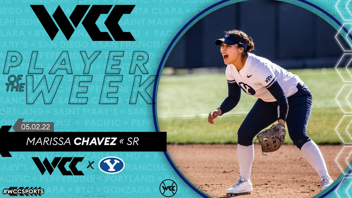 Player of the Week

Marissa Chavez of <a href="/byusoftball/">BYU Softball</a> 

🗒   bit.ly/3kyFDd6

#WCCsports