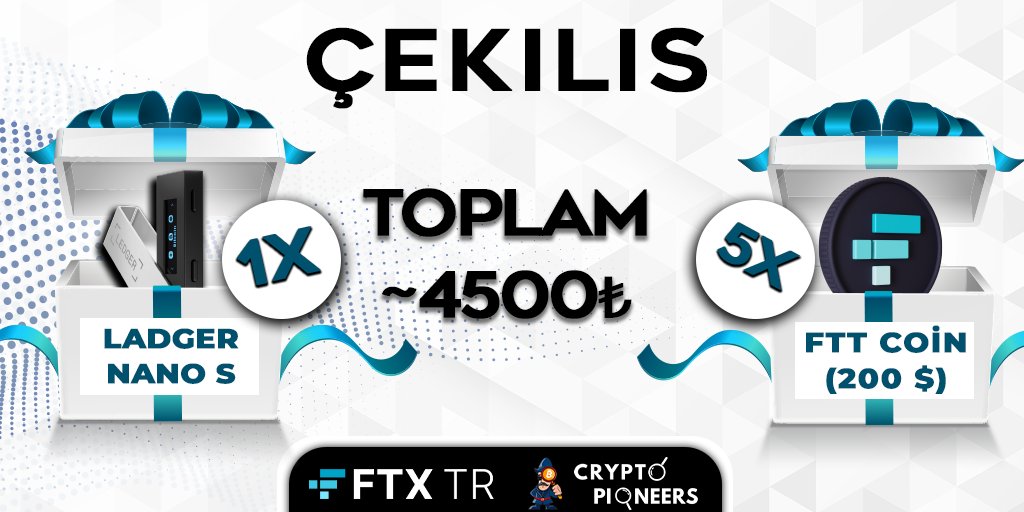 cryptopioneer14's tweet photo. 💥 Bayrama özel çekilişimiz ile karşınızdayız! 🤩

Görevler:
✅ @FTX_TR &amp; @CryptoPioners hesaplarını takip et!
🔁 Bu tweet'i Retweet'le! 

Ödüller:
🎁 1 kişiye Nano S Ledger (~1.500₺)
🎁 5 kişiye $FTT token (~3.000₺) https://t.co/Mbh9gm8Akg