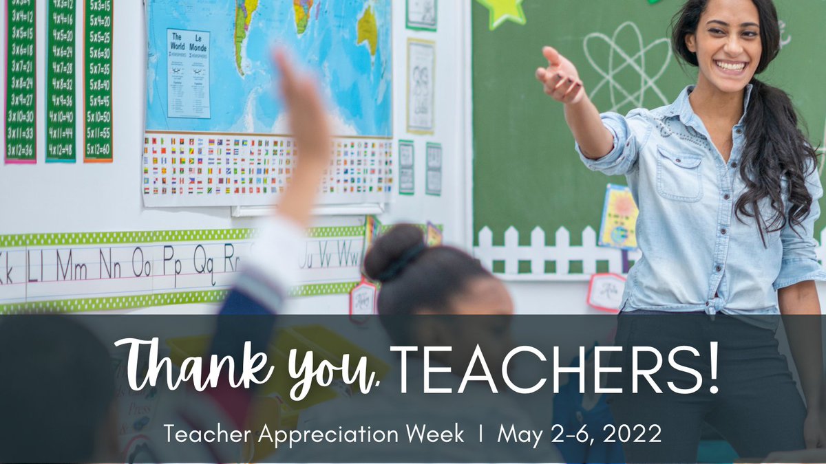 NSPRA wishes teachers across the country a very happy Teacher Appreciation Week! Thank you for all you do, each and every day! #TeacherAppreciationWeek #ThankATeacher