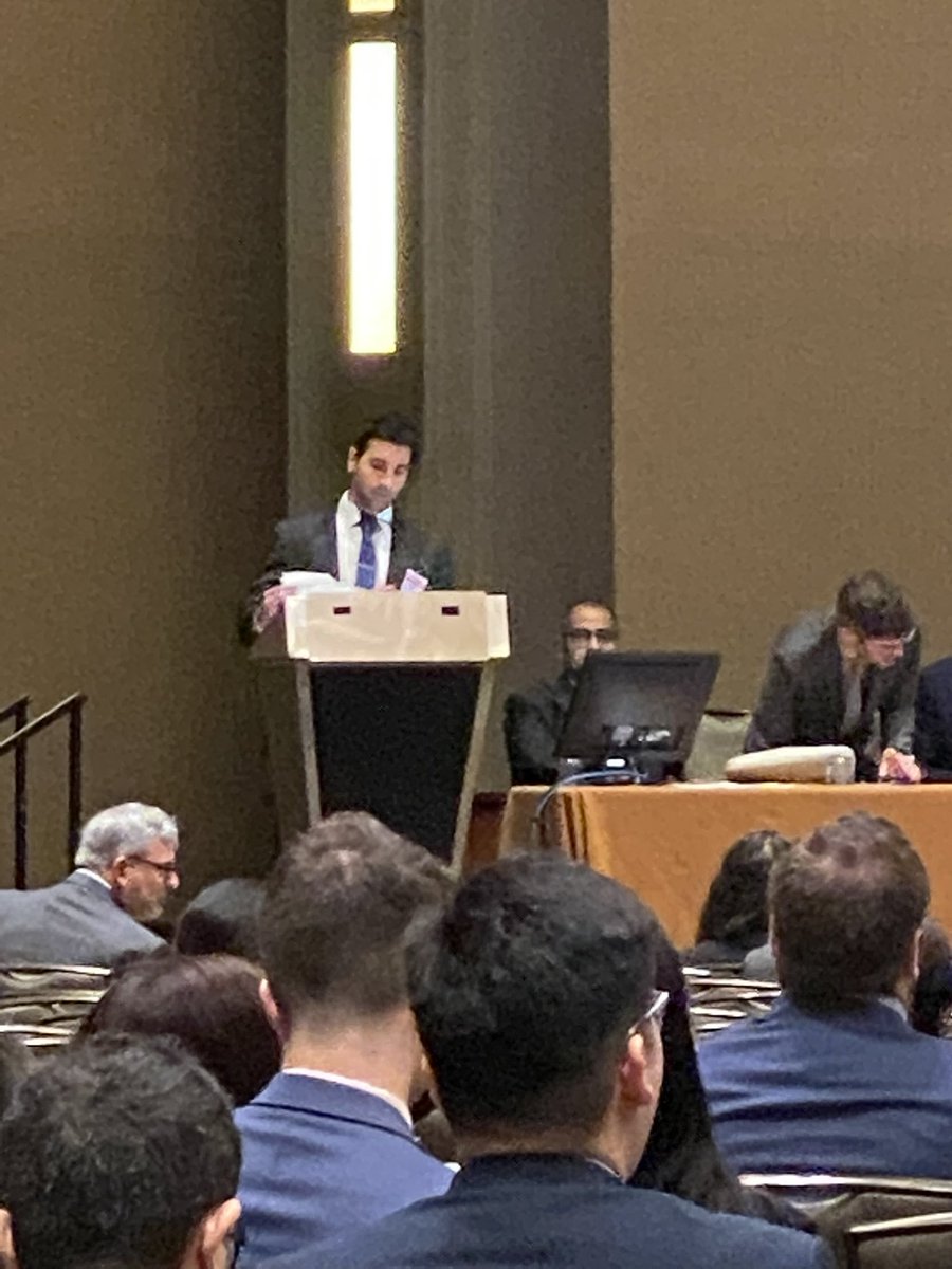 Dr Shay (PGY 2) presenting his work on “Characterizing pediatric bilateral vocal 
fold dysfunction: analysis with the
pediatric health information system
database” at COSM in Dallas 

#otoresidency #otoresident #residenteducation #residentresearch #cosm2022 #uamsent