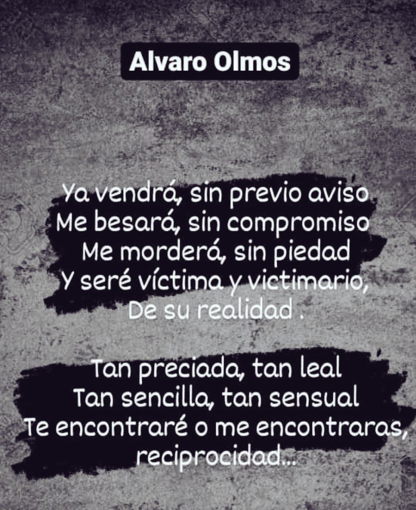 AlvaroOlmos_F_C's tweet photo. #VersosSinMelodía #AlvaroOlmos 📖✍ https://t.co/xbBMhYGN2G