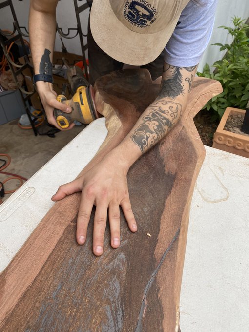 Building a table together for our three year anniversary. @LittleHollyBeth #CoupleGoals #relationshipgoals<a href="/tag/relationshipgoals"class="tags"><span>#relationshipgoals</span></a><a href="/tag/couplegoals"class="tags"><span>#couplegoals</span></a><a href="/tag/wholesomecon"class="tags"><span>#wholesomecon</span></a>