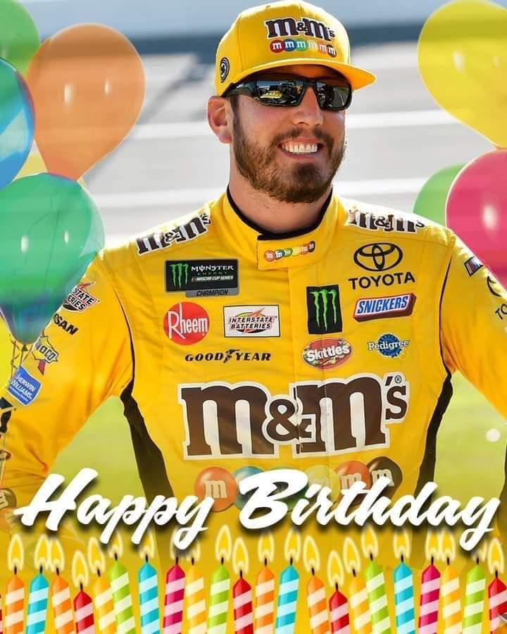 Happy birthday to my favorite race car driver Kyle Busch 