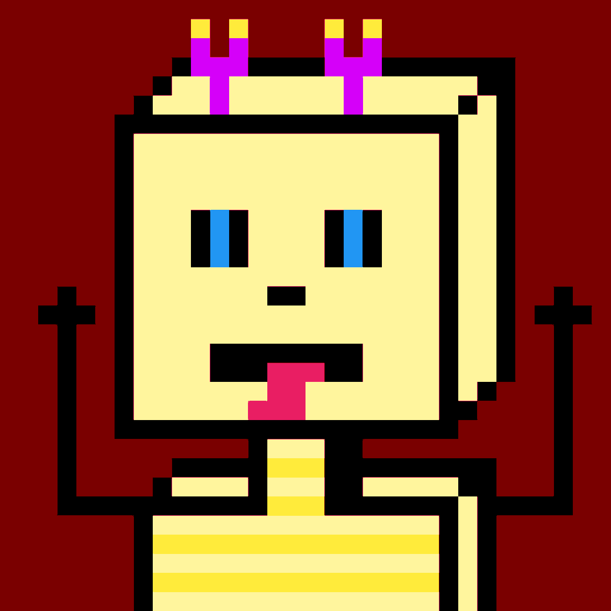 "Robosam #2" (playful) is now available on 
<a href="/opensea/">OpenSea</a>
-
Charming and funny🤖💫
-
Price : 0.01 #eth
Edition : 1/1
-
Link:
opensea.io/assets/0x495f9…
-
#NFTGiveaways #NFTartist #NFTCommumity #NFTdrop #pixelart #Robots #nftart #NFTProject #EthereumNFTs #NFTshill