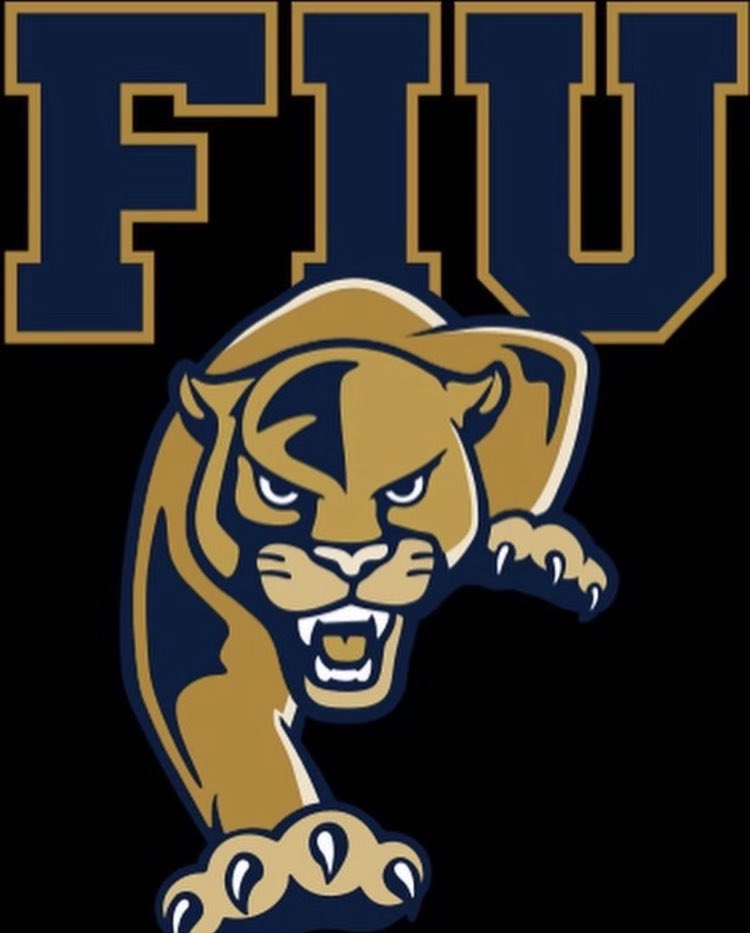 Blessed to receive my first from FIU🟡🔵 #gopanthers <a href="/Coach_taye/">Nate Taye</a> <a href="/CreekFootball1/">Coconut Creek FB</a>