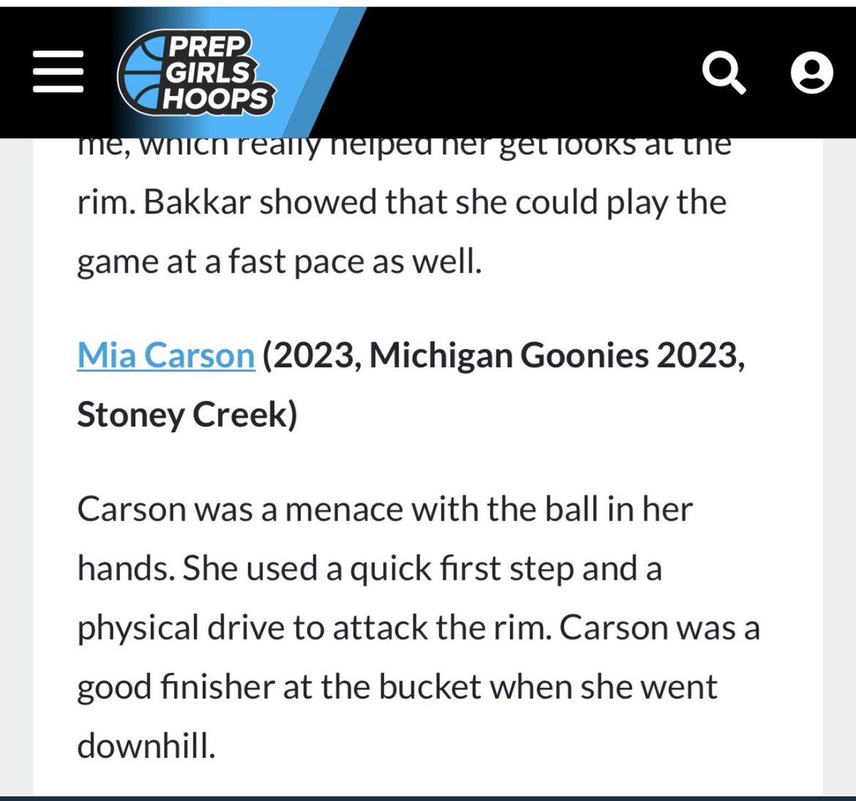 Mia Carson (@miacarson0) on Twitter photo Thank you so much for the write up!! <a href="/HankampScott/">Scott Hankamp</a> <a href="/PGHMichigan/">Prep Girls Hoops Michigan</a> Looking forward to play this weekend at the Cagers Invitational! <a href="/PrepGirlsHoops/">Prep Girls Hoops π</a> <a href="/MichiganGoonies/">Michigan Goonies AAU</a> <a href="/StoneycreekGBB/">SCgirlsbasketball</a> <a href="/dean_ristovski/">Dean Ristovski @DR_H00PS_</a> <a href="/MichHSBball/">Mich HS Bball</a> Thank you so much for the write up!! <a href="/HankampScott/">Scott Hankamp</a> <a href="/PGHMichigan/">Prep Girls Hoops Michigan</a> Looking forward to play this weekend at the Cagers Invitational! <a href="/PrepGirlsHoops/">Prep Girls Hoops π</a> <a href="/MichiganGoonies/">Michigan Goonies AAU</a> <a href="/StoneycreekGBB/">SCgirlsbasketball</a> <a href="/dean_ristovski/">Dean Ristovski @DR_H00PS_</a> <a href="/MichHSBball/">Mich HS Bball</a>