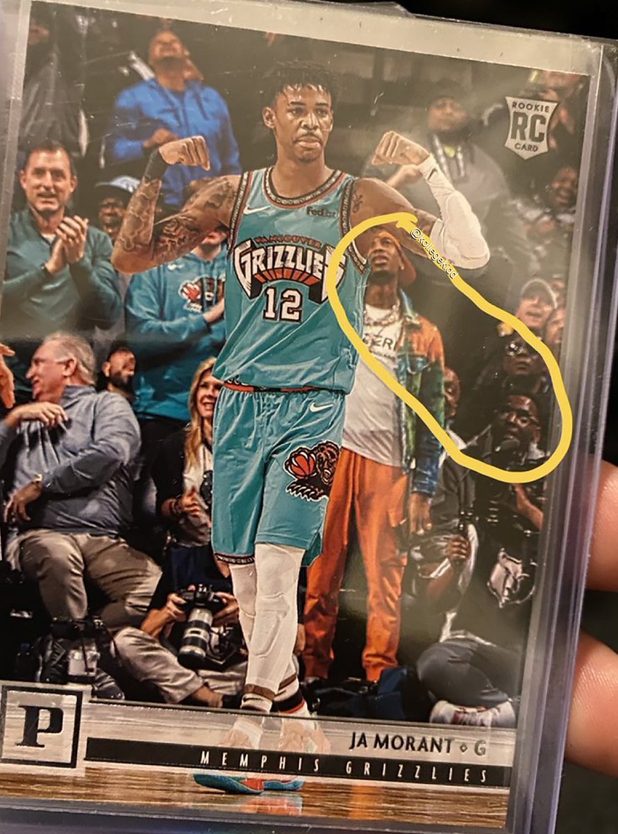Ja Morant’s rookie card got Young Dolph and Key Glock on it 🔥🔥