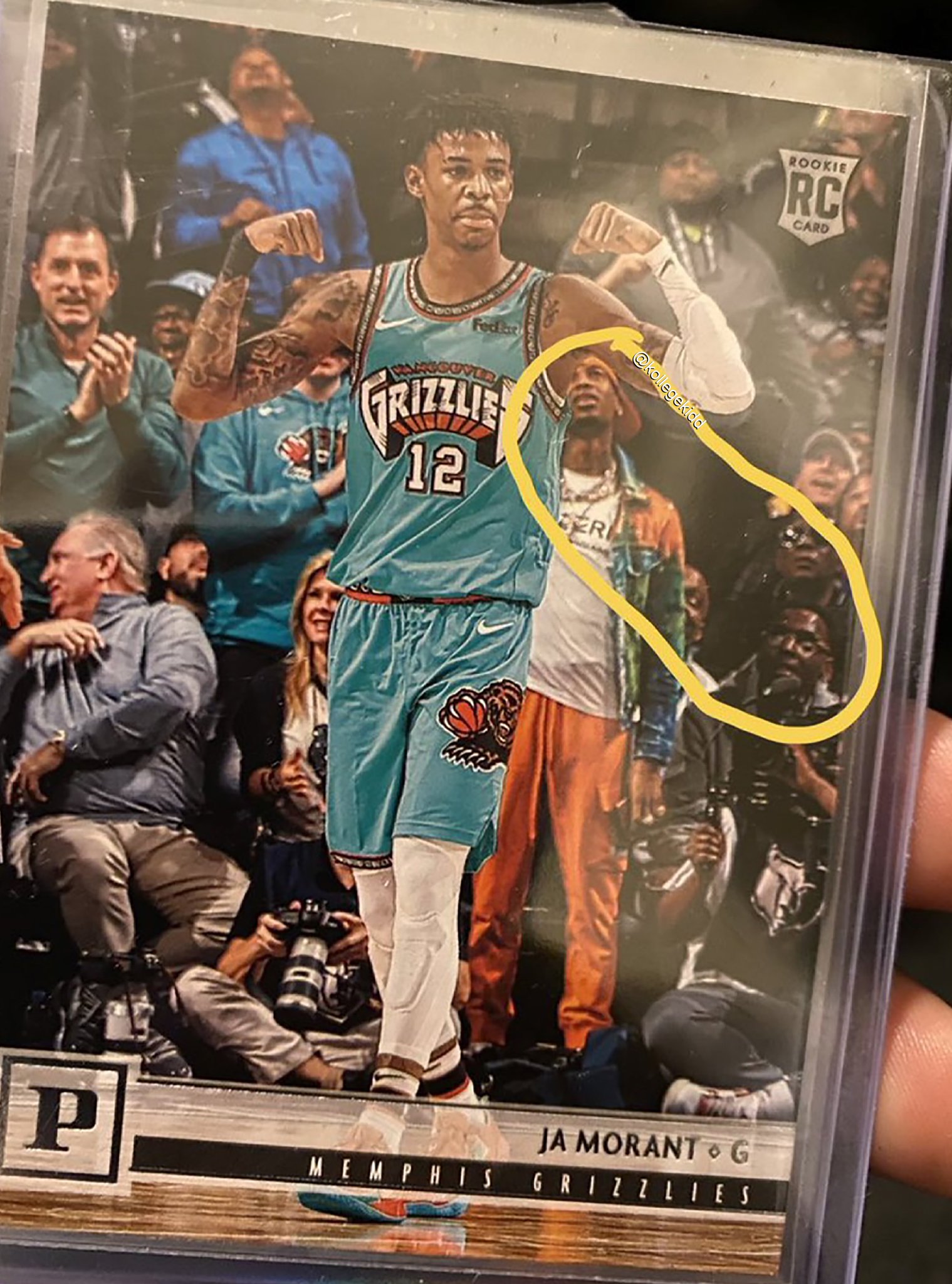 その他 ja morant rc with young dolph key glock Ja Morant & Young Dolph Key Glock Rookie Card 2019-20 Panini