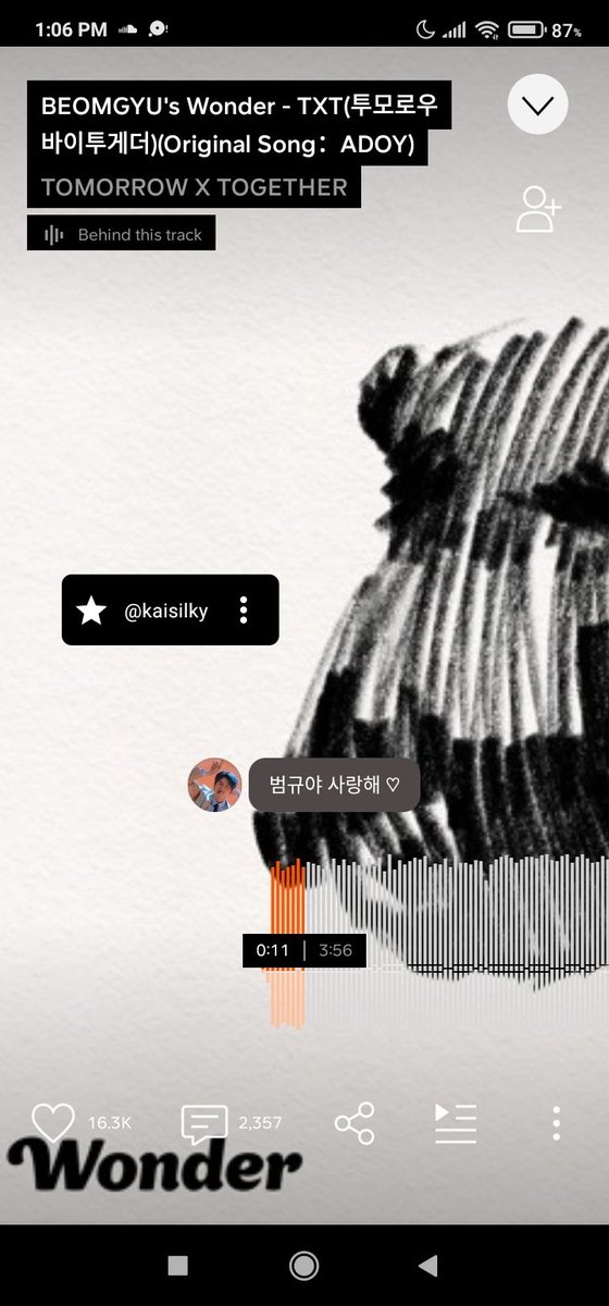 kaisilky's tweet photo. • wonder en soundcloud

투모로우바이투게더 범규 #투모로우바이투게더 #BEOMGYU #범규 #TXT @TXT_members @TXT_bighit https://t.co/bRGz1OFAhm