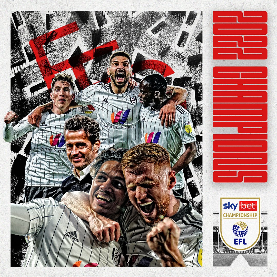 SkyBetChamp's tweet photo. 👑 Congratulations, @FulhamFC! 

#EFL | #SkyBetChampionship https://t.co/OJ1rrNBk1c