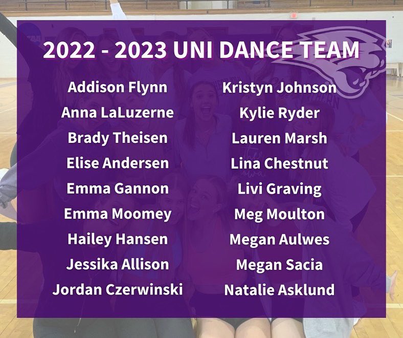 UNI Dance Team tweet media