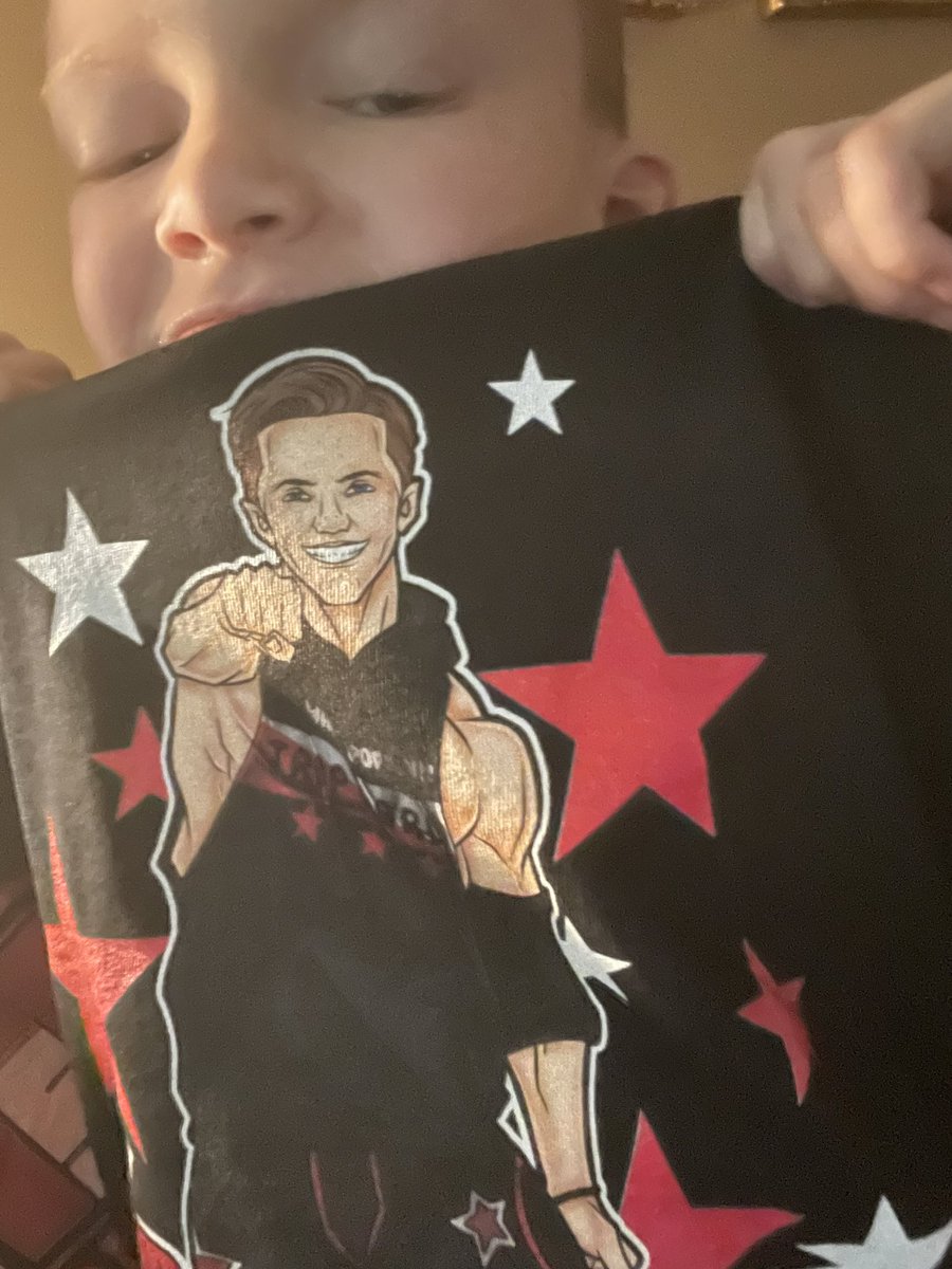 melissax1125's tweet photo. JJ was really, really excited to wear his new @TripJordy tee to school today. 🤗 🥺🖤 https://t.co/ay1NxJiNX9