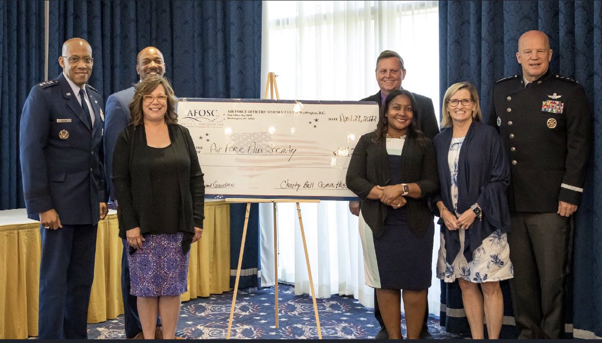 AFASHQ's tweet photo. The final numbers are in for this year's U.S. Air Force Charity Ball. Thanks to the 2022 Air Force Charity Ball Committee, #AFOSC, corporate &amp; organizational sponsors and attendees, we raised $684,264 to help Air Force and Space Force families! #AirForceCharityBall2022 #afas https://t.co/hd8ljB24tU