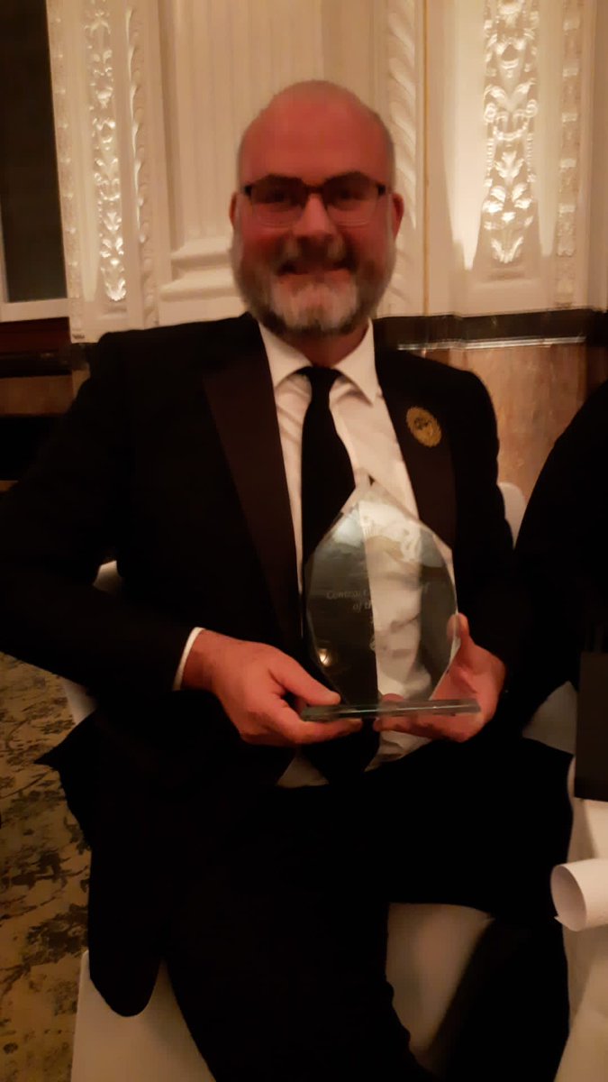 chefcrowe673's tweet photo. Very proud to be awarded the #BritishCulinaryFederation Contract Catering Chef of the year last night #EliorPeople great to see so many stalwarts of the industry at the magnificent @GrandHotelBrum congratulations to all the award winners  xx https://t.co/VYQwRii80X
