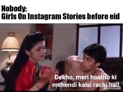 PayelEliza's tweet photo. Eid Mubarak to everyone🌙
#EidMubarak #EidUlFitr #mehendi #mainepyarkiya #SalmanKhan #eidmemes https://t.co/QSeuQHEg5t