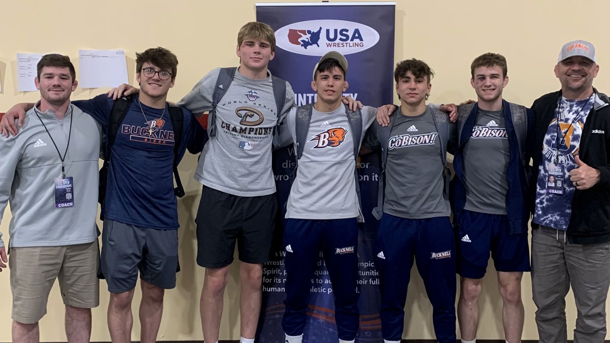 Bucknell_WRST's tweet photo. The 🦬 shined at the U.S. Open. 💪

#OurWay | #rayBucknell https://t.co/Tji4HVsXU4