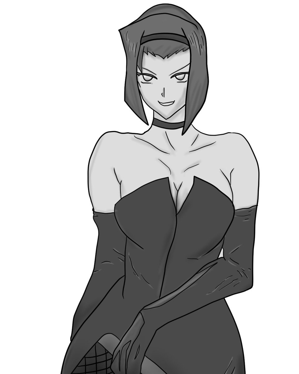 NFTSusanoo's tweet photo. Faye Valentine 🚀
#fanart #DigitalArtist #blackandwhite https://t.co/gs42rzAVQR