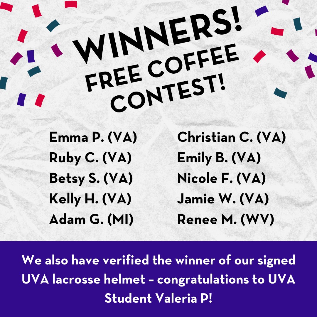 GreenberrysCo's tweet photo. Congratulations to all of our contest winners! 🎉 https://t.co/Jg8tqFMWwQ