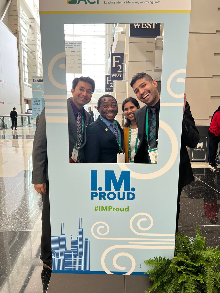 It was so invigorating to meet and learn from inspirational leaders in the field of IM. I’m grateful for the opportunity to present a poster and attend #IM2022. I was very impressed and inspired by the work of my peers across the country! #ACP2022 #IMpround #ACPResFel
@NewYorkACP