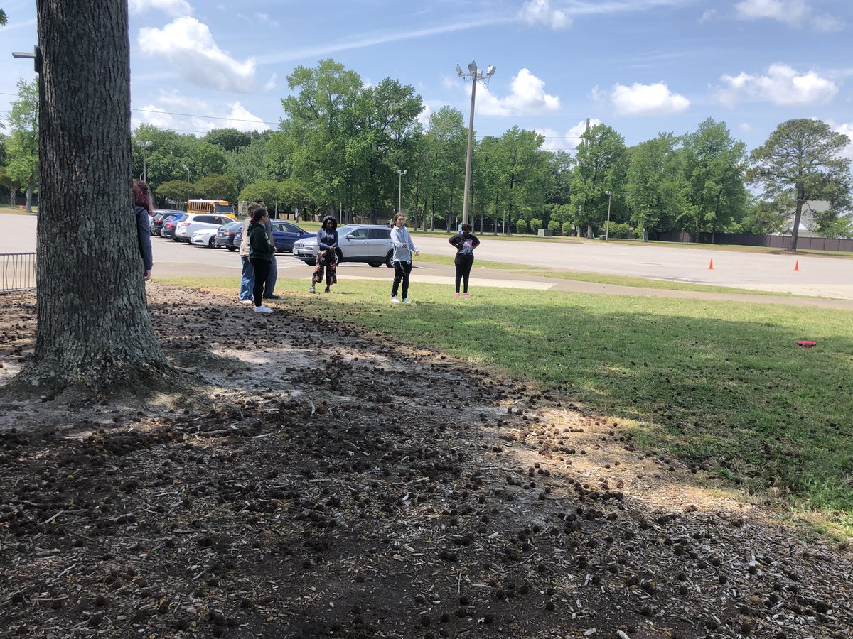 LuizaHyman's tweet photo. Today we played “pétanque” outside after filming our penpal reveal videos. It was nice to get outside and have some fun! @grcollegiate https://t.co/Ab6mF2bpGs