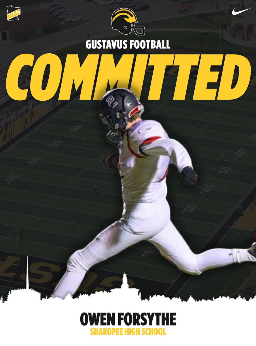 So thankful and honored to be announcing my commitment to @GAC_Football ! Thank you to my family, friends, coaches, especially <a href="/SpecialTeamsFB/">Coach Chris Husby</a> for helping me get here. Go Gusties 🖤🦁💛