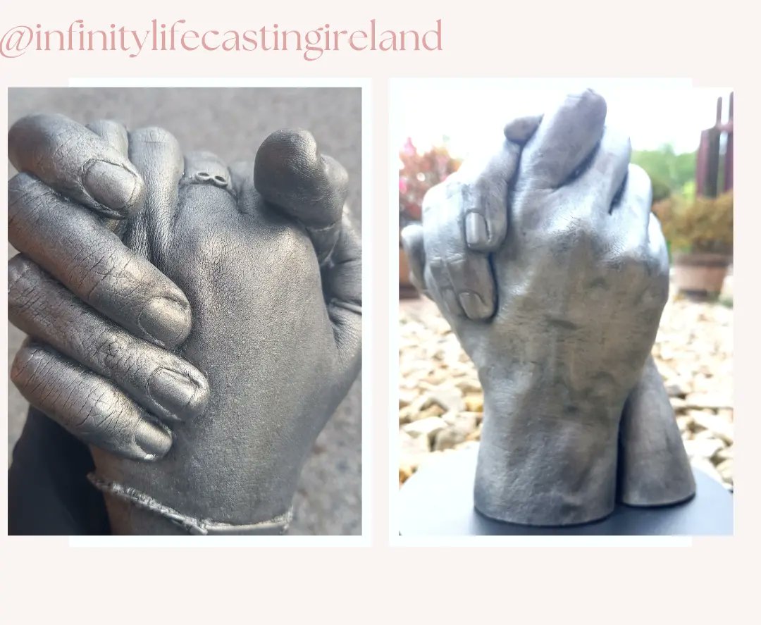 Hello Tullamore !

 follow on instagram for more info 

Book now or for all enquires via email 
infinitylifecastingireland@gmail.com

Get your baby hands and feet or your hand with a loved one in stone forever, capturing skin texture and all unique prints.

#3dcast