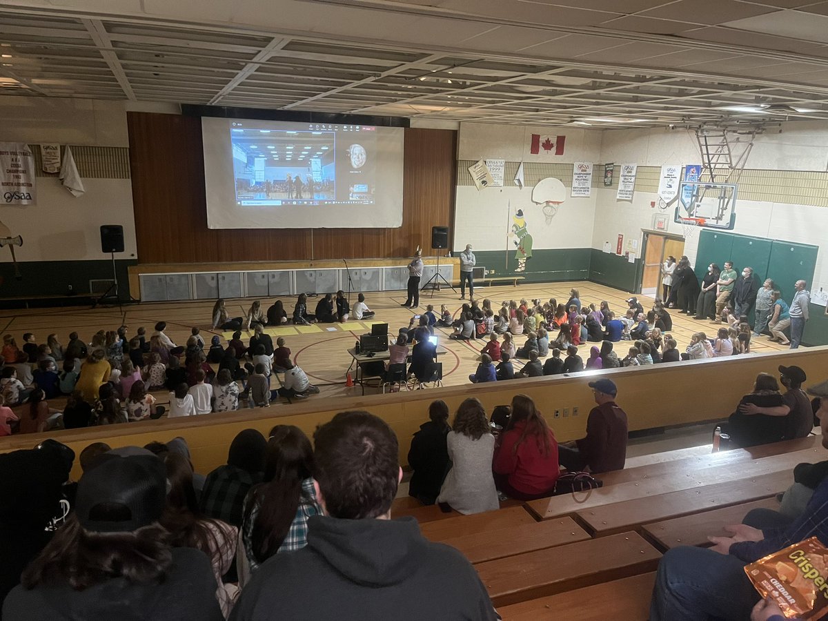 So much excitement here today!!! <a href="/NAEC_LDSB/">NAEC</a> <a href="/GREC_LDSB/">Granite Ridge</a>   Congratulations to GREC!!!  Very happy for our Food Banks!