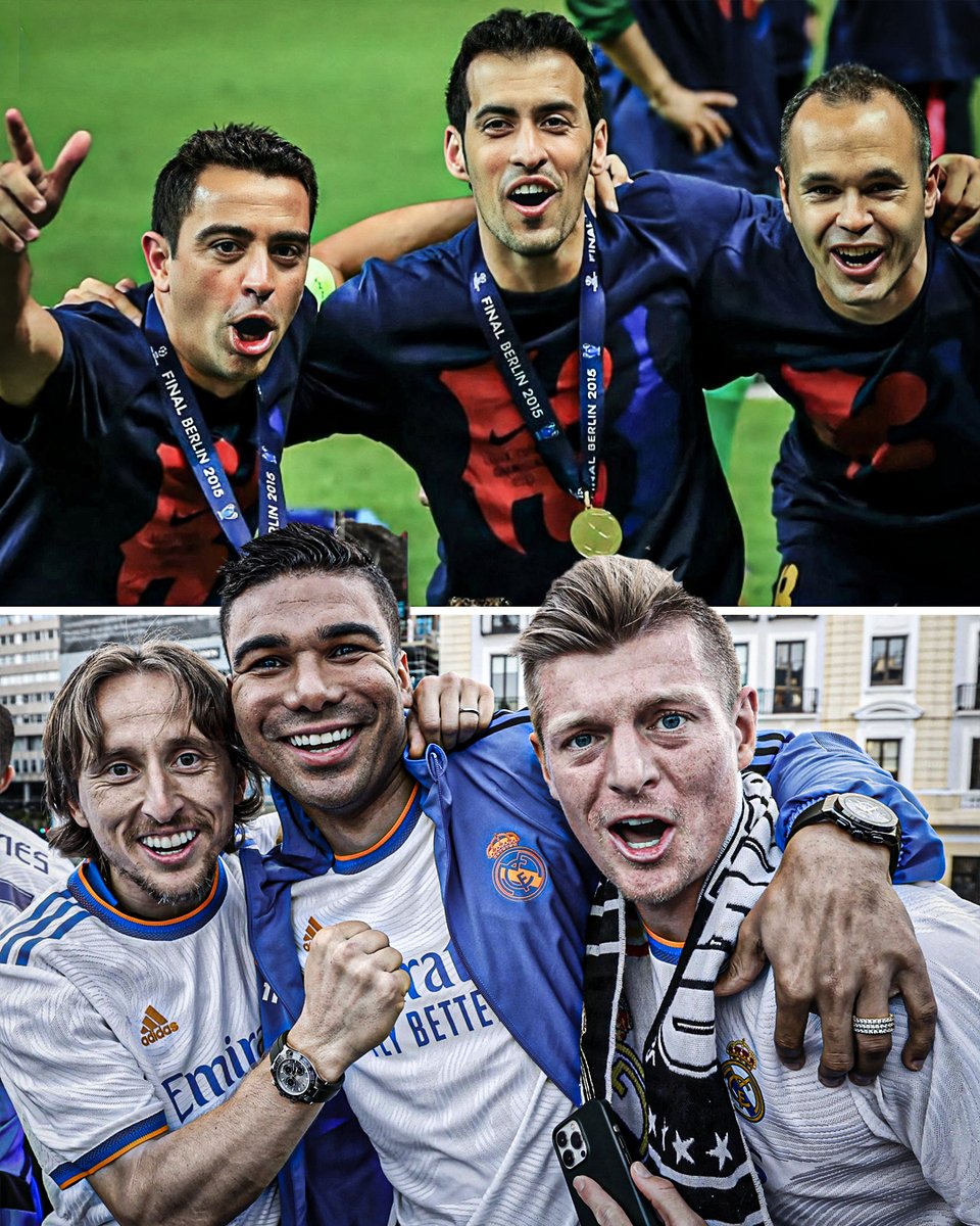 ESPNFC's tweet photo. Which midfield three are you taking? 🤔 https://t.co/sUdIeKbWsi