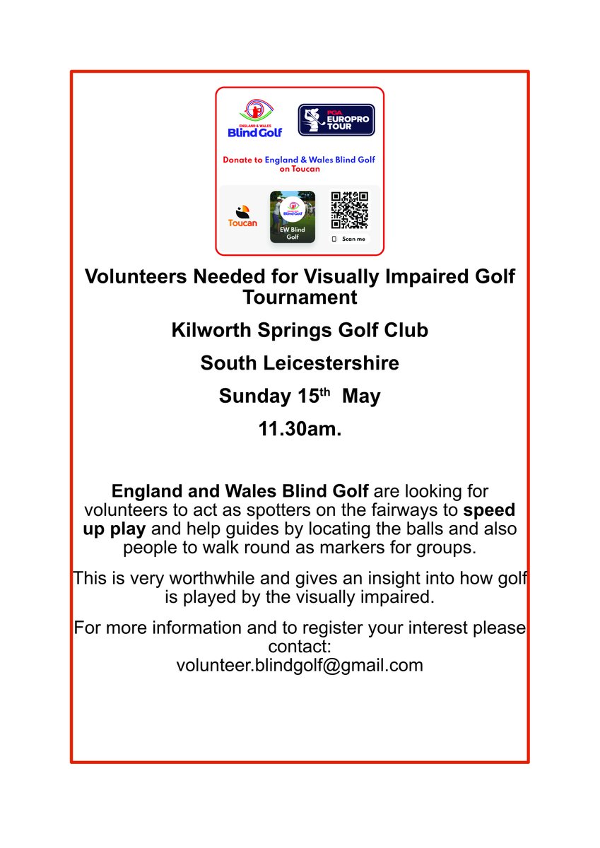 England and Wales Blind Golf tweet media