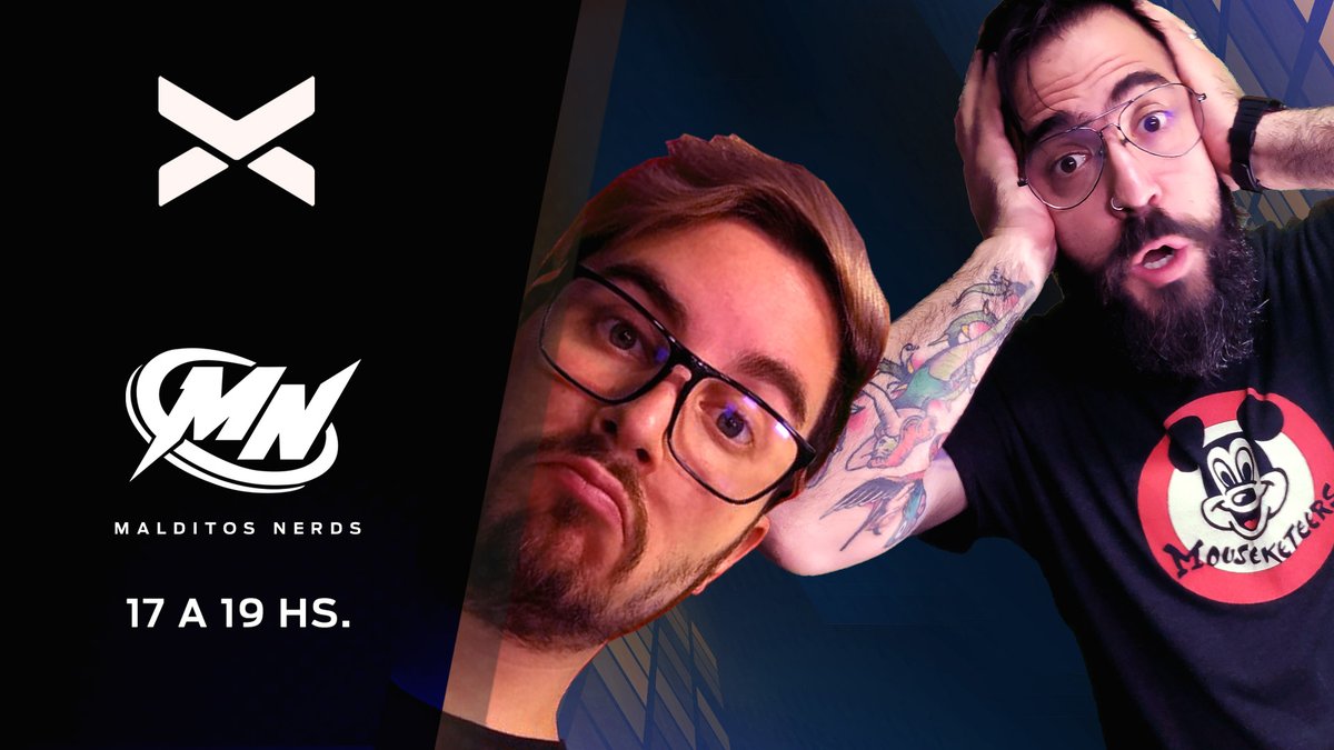 MalditosNerdsVX's tweet photo. ๐จPROGRAMA EN @Vorterix 17HS๐จ
๐ขComo todos los lunes sale la dupla mรกgica @guilloleoz y @RippyRizza con toda la data nerd que necesitas y mรกs para arrancar la semana๐
๐ฅHoy con alto #BracketRoyale y mucho mรกs๐ฅณ
๐ฎACร EN TROVO๐ฎ:
๐https://t.co/OHiwhY3Czw๐ https://t.co/3d2FeC7vZw