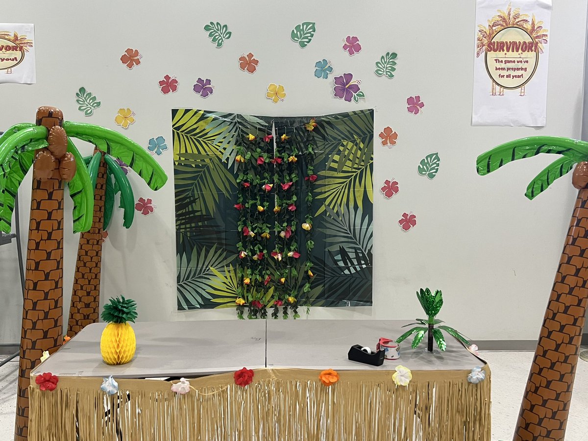 Gearing up for a week full of celebration, challenges, games, and activities to celebrate our teachers! @dmiswps #survivor <a href="/allidigi/">Alli Di Giovanni</a> <a href="/LisaPluska/">Lisa Pluska</a>