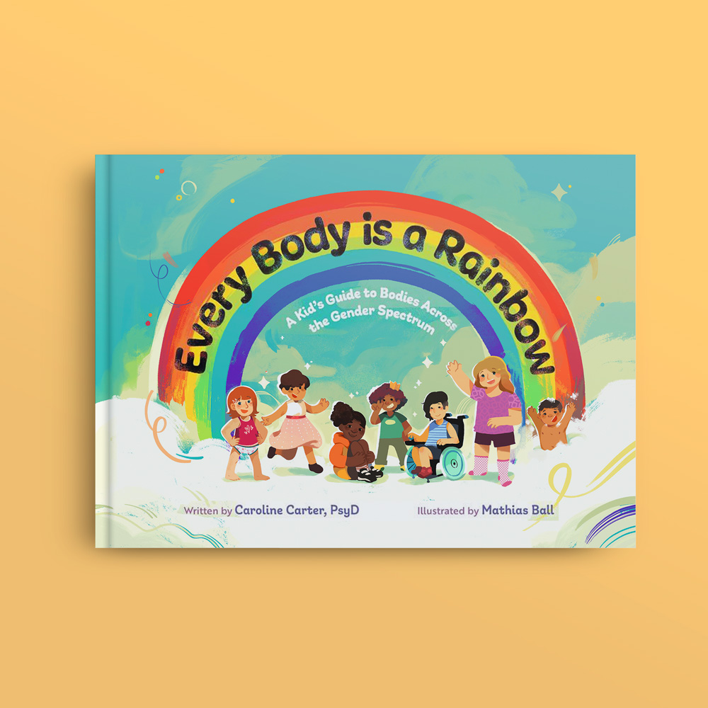 Surprise! I illustrated a book! 😳✨ Every Body is a Rainbow is a nonfiction picture book that celebrates the diversity of bodies, gender identities, and expressions. 🌈